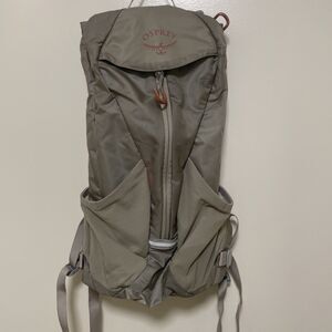 Osprey Kitsuma 7 Backpack Only Tan Gray Used Hydration Pack No Bladder